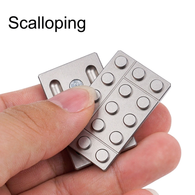 FS01 Stainless Steel Metal Magnetic Push Card Decompression Toy Fingertip Gyro, B Model, C Model, D Model