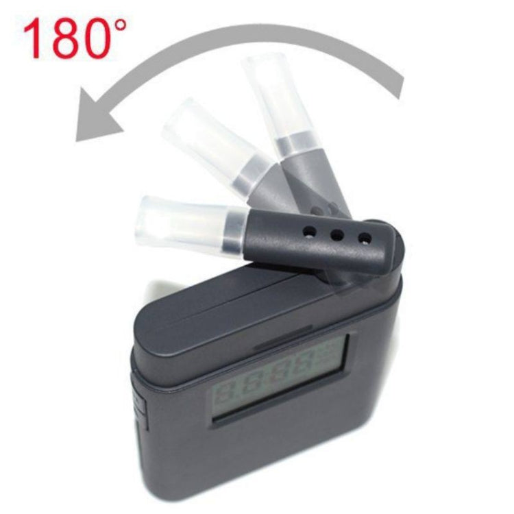 Breath Alcohol Tester Portable Digital Display Square Car Alcohol Tester, Breath Alcohol Tester