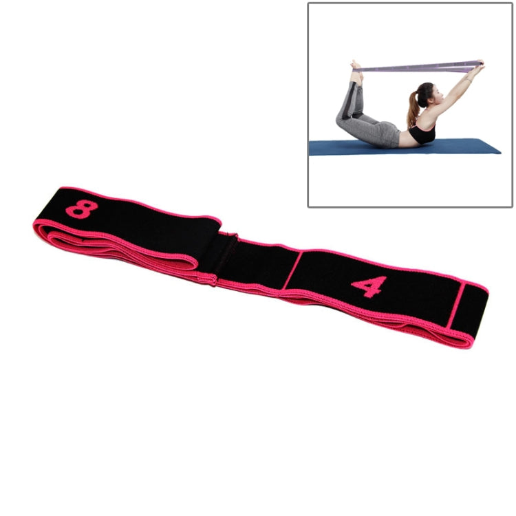 8 Lattice Yoga Stretch Band Dance Elastic Band Resistance Band, Adult