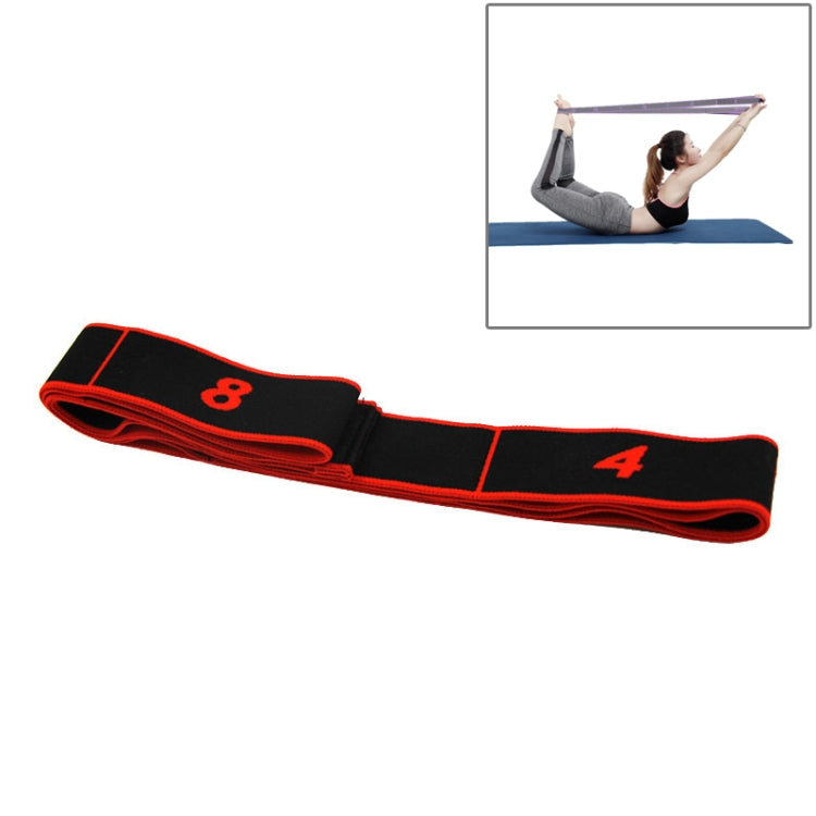 8 Lattice Yoga Stretch Band Dance Elastic Band Resistance Band, Adult