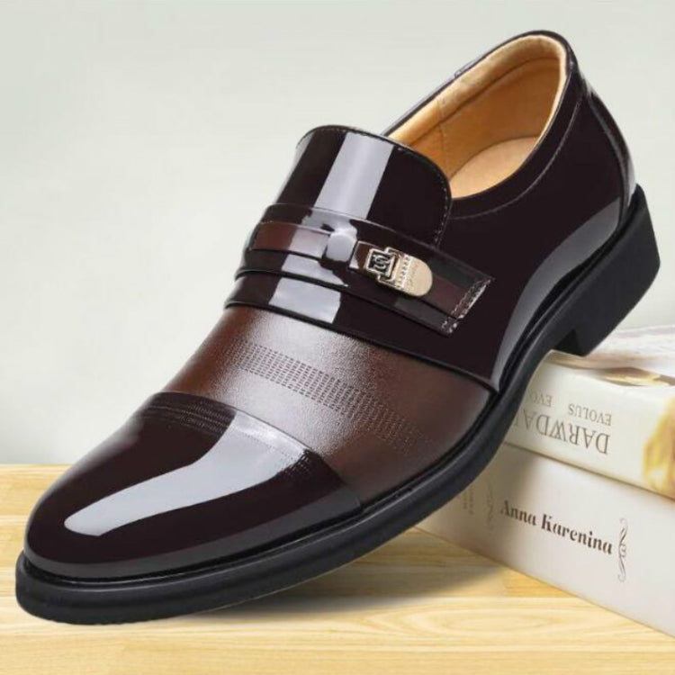 Men Summer Hole Shoe Slip-on Dress Business Shoes, 38, 39, 40, 41, 42, 43, 44, 45, 46, 47, 48