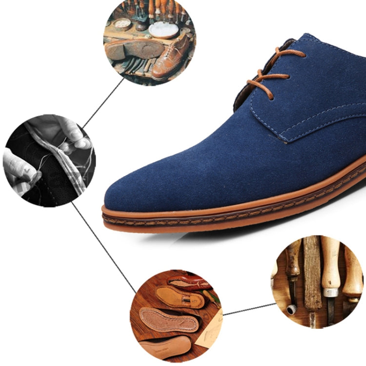 Oxford Suede Leather formal Shoes Male Casual Classic Sneakers, 38, 39, 40, 41, 42, 43, 44, 45, 46, 47, 48