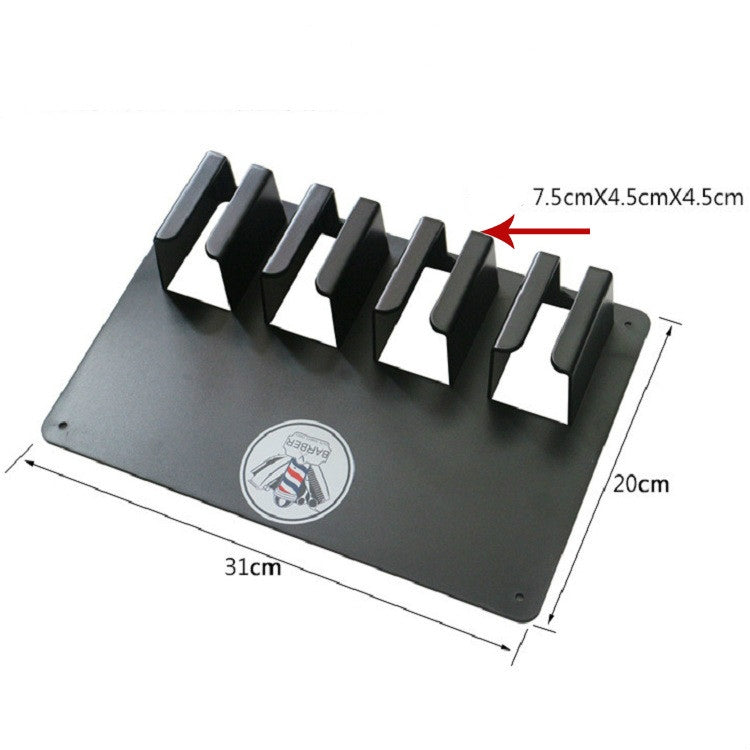 Electric Hair Clipper Perm Clip Hairdressing Tool Rack Hair Stylist Electric Hair Clipper Scissors Shelf