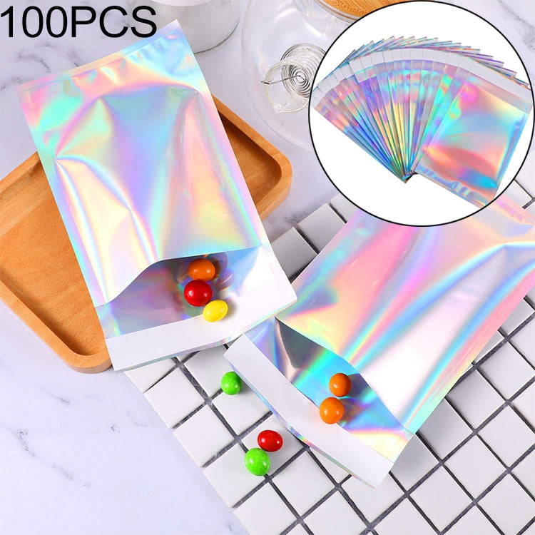 100 PCS / Set  Laser Self Sealing Plastic Envelopes Mailing Bags Gift Packaging Bags, 16.5cmx23cm+4cm, 23cmx32.5cm+4cm, 35cmx40cm+4cm