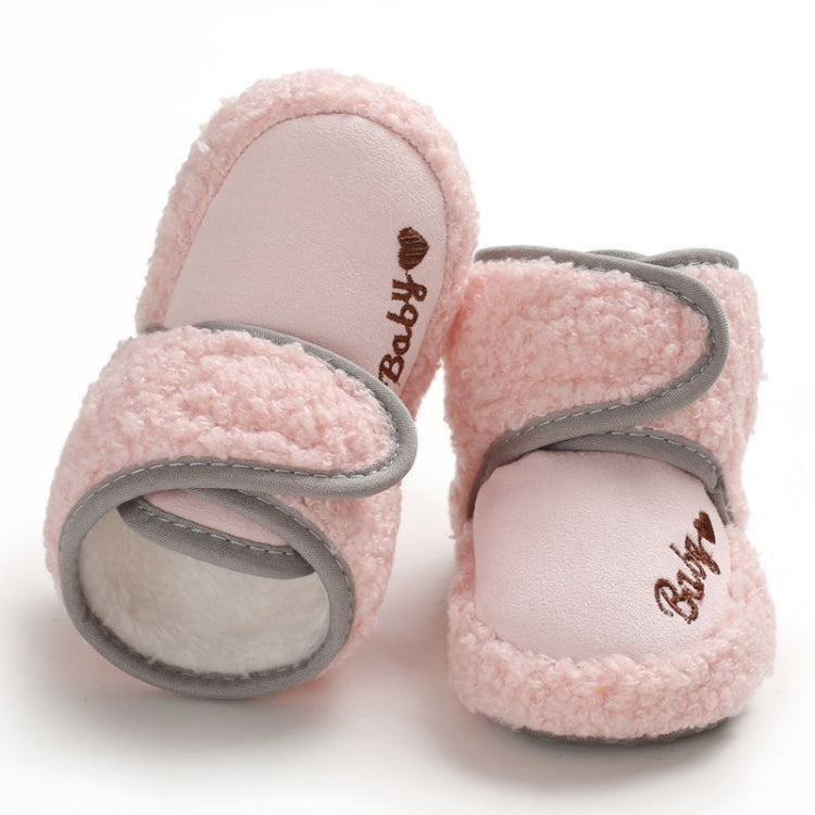 Newborn Baby 0-1 Years Old in Autumn and Winter Keep Warm Soft Bottom Toddler Shoes, Inner Length 11cm, Inner Length 12cm, Inner Length 13cm