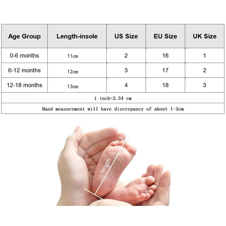 Newborn Baby 0-1 Years Old in Autumn and Winter Keep Warm Soft Bottom Toddler Shoes, Inner Length 11cm, Inner Length 12cm, Inner Length 13cm