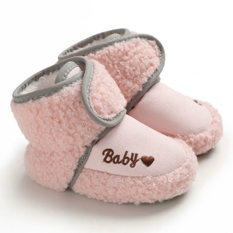 Newborn Baby 0-1 Years Old in Autumn and Winter Keep Warm Soft Bottom Toddler Shoes, Inner Length 11cm, Inner Length 12cm, Inner Length 13cm