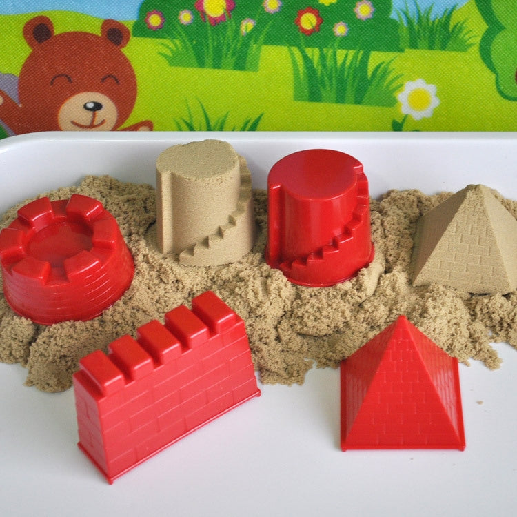 4 PCS Children Educational Toys Castle Molds Play Sand Tools, Educational Toys