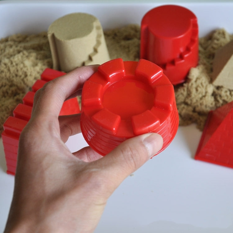 4 PCS Children Educational Toys Castle Molds Play Sand Tools, Educational Toys