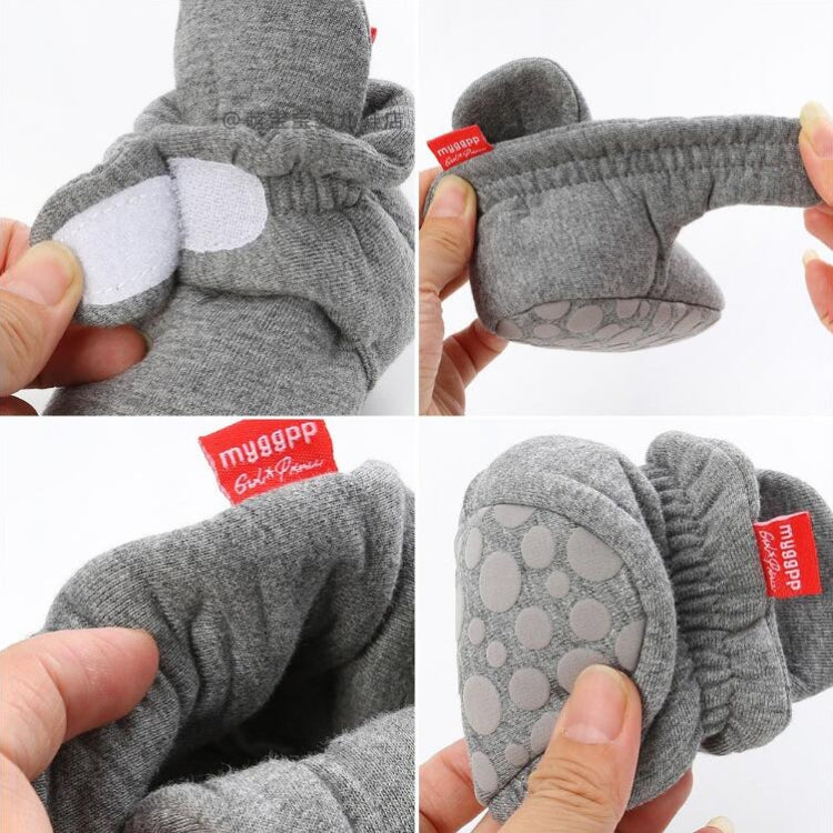 0-1 Year Old Spring and Autumn Knitted Baby Shoes Warm Toddler Cotton Shoes, Inner Length 11cm, Inner Length 12cm, Inner Length 13cm