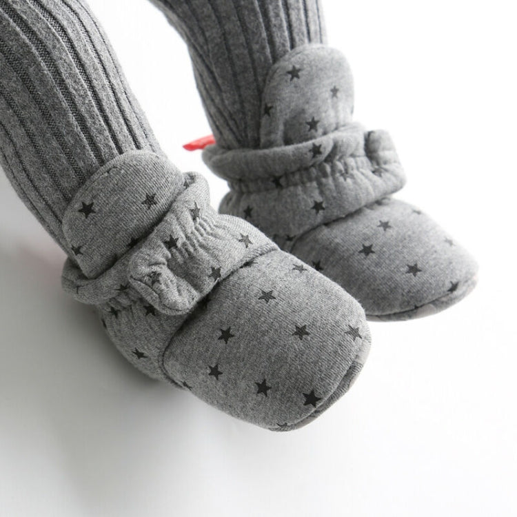 0-1 Year Old Spring and Autumn Knitted Baby Shoes Warm Toddler Cotton Shoes, Inner Length 11cm, Inner Length 12cm, Inner Length 13cm