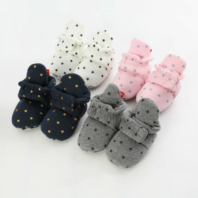0-1 Year Old Spring and Autumn Knitted Baby Shoes Warm Toddler Cotton Shoes, Inner Length 11cm, Inner Length 12cm, Inner Length 13cm
