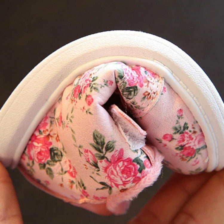 Winter Print Flower PU Leather Infant Warm Snow Boots, 15 White, 16 White, 17 White, 18 White, 19 White, 21 White, 22 White, 23 White, 24 White, 25 White, 15 Black, 16 Black, 17 Black, 18 Black, 19 Black, 21 Black, 22 Black, 23 Black, 24 Black, 25 Blac...