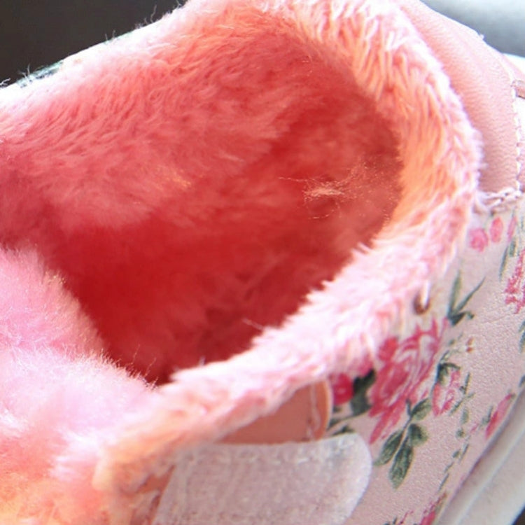 Winter Print Flower PU Leather Infant Warm Snow Boots, 15 White, 16 White, 17 White, 18 White, 19 White, 21 White, 22 White, 23 White, 24 White, 25 White, 15 Black, 16 Black, 17 Black, 18 Black, 19 Black, 21 Black, 22 Black, 23 Black, 24 Black, 25 Blac...