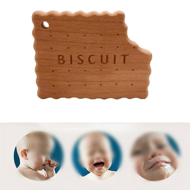 10 PCS DIY Jewelry Teether Beech Biscuit Molar Stick Baby Teether Toy, DIY Teether
