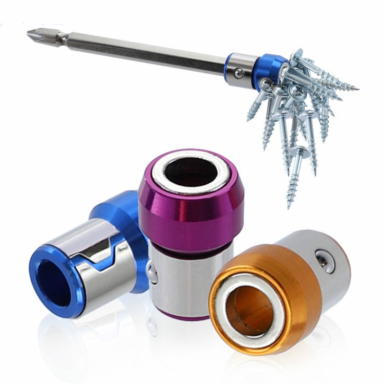 Full Metal Screwdriver Head Plus Magnet, CQ-24 Blue, CQ-24 Purple, CQ-24 Orange