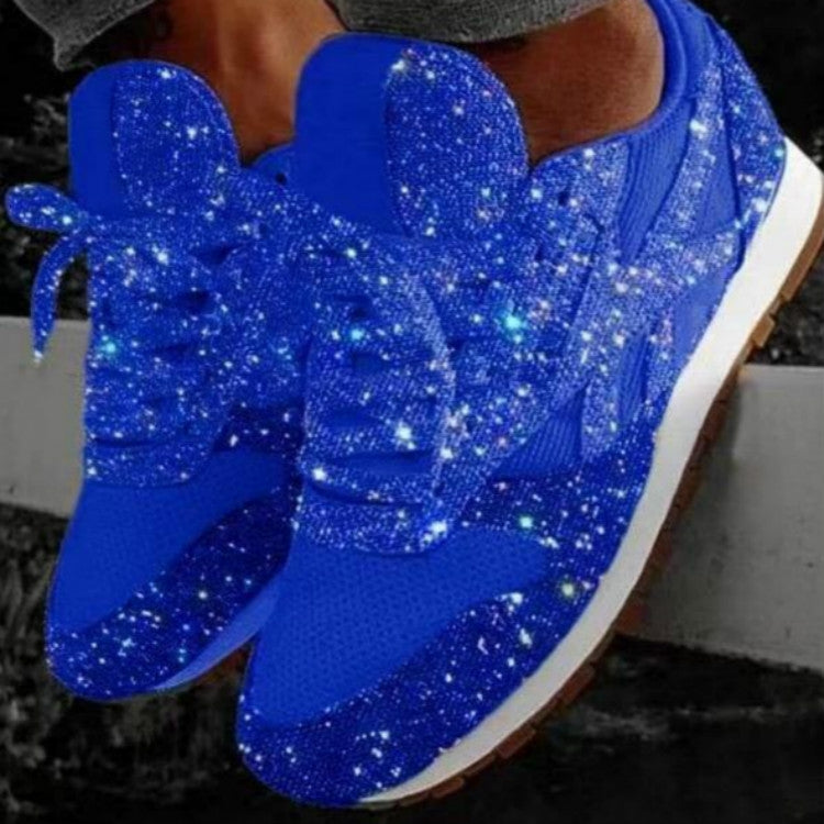 Autumn and Winter Sponge Sequins Breathable Platform Sports Shoes, 35, 36, 37, 38, 39, 40, 41, 42, 43