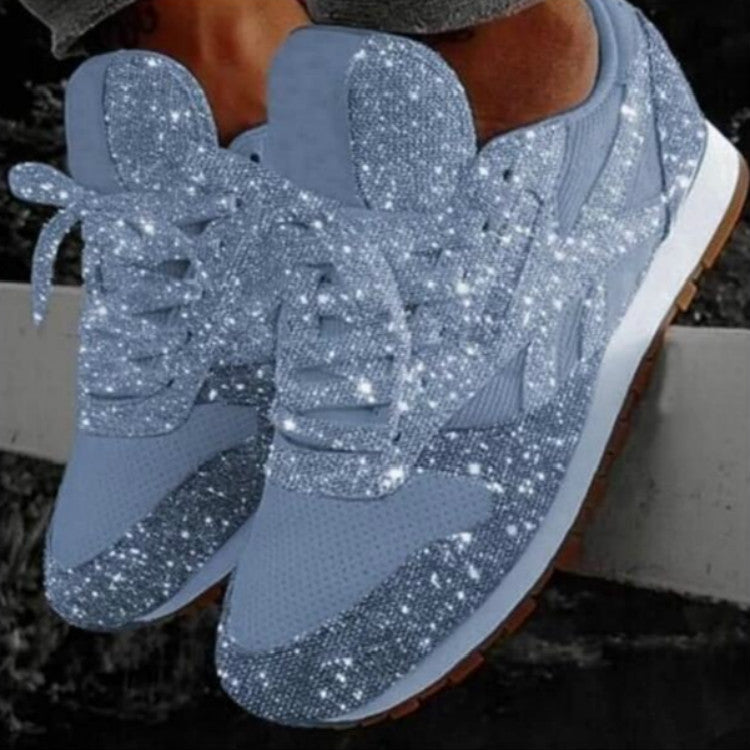 Autumn and Winter Sponge Sequins Breathable Platform Sports Shoes, 35, 36, 37, 38, 39, 40, 41, 42, 43