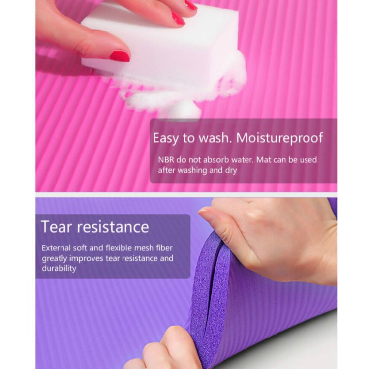 Men and Women Beginners Home Non-slip Yoga Mat with Straps & Tutorial & Net Bag, 1850 x 900 x 10mm Princess Pink, 1850 x 900 x 15mm Princess Pink, 1850 x 900 x 10mm Purple, 1850 x 900 x 15mm Purple, 1850 x 900 x 10mm Pink, 1850 x 900 x 15mm Pink