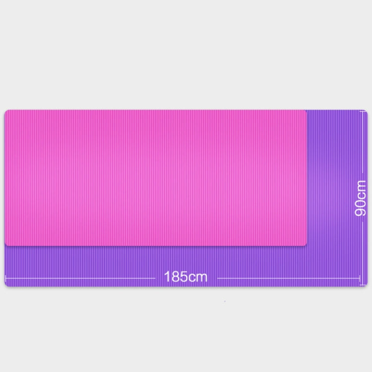 Men and Women Beginners Home Non-slip Yoga Mat with Straps & Tutorial & Net Bag, 1850 x 900 x 10mm Princess Pink, 1850 x 900 x 15mm Princess Pink, 1850 x 900 x 10mm Purple, 1850 x 900 x 15mm Purple, 1850 x 900 x 10mm Pink, 1850 x 900 x 15mm Pink
