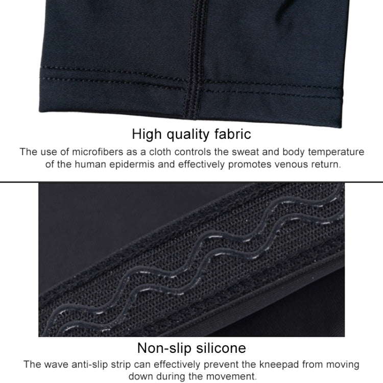 Long Sports Anti-collision Anti-fall Breathable Honeycomb Knee Pads, S, M, L, XL
