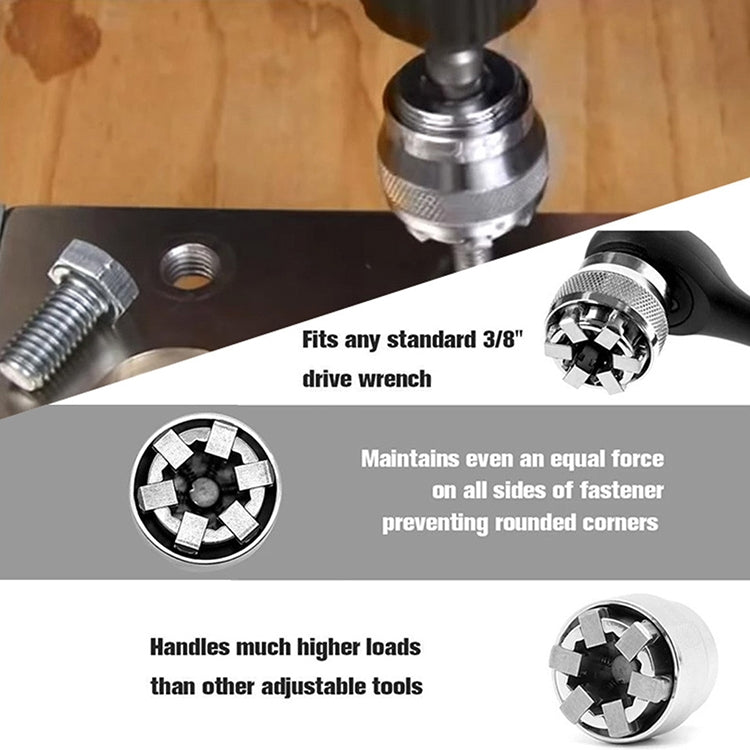 Multi-function Universal Wrench Sleeve Ratchet Sleeve, Ratchet Sleeve