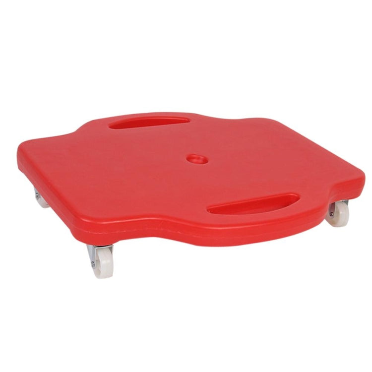 Children Square Four-wheel Scooter Balance Training Equipment, Blow Molding Red One, Thickened Rotomolding Red One