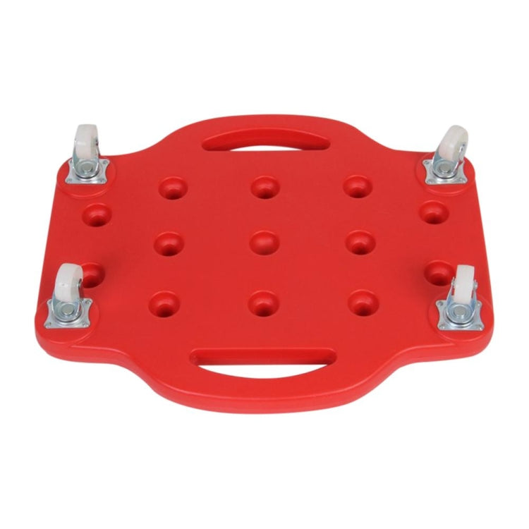 Children Square Four-wheel Scooter Balance Training Equipment, Blow Molding Red One, Thickened Rotomolding Red One