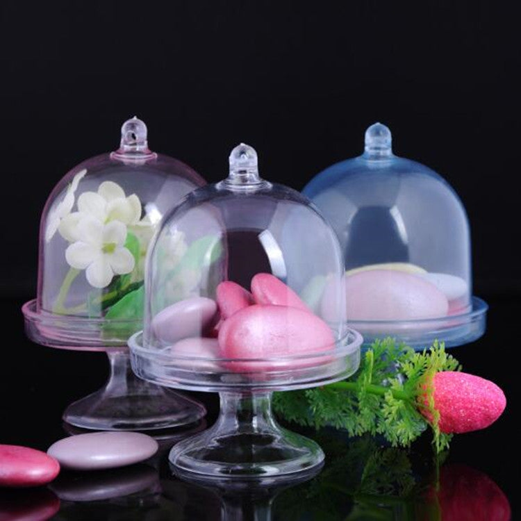 12 PCS Creative Plastic Small Candy Box Transparent Lampshade Mini Food Play Tray Shaped Candy Box Toy, Candy Box Toy(Pink), Candy Box Toy(Transparent), Candy Box Toy(Gold), Candy Box Toy(Silver), Candy Box Toy(Blue)