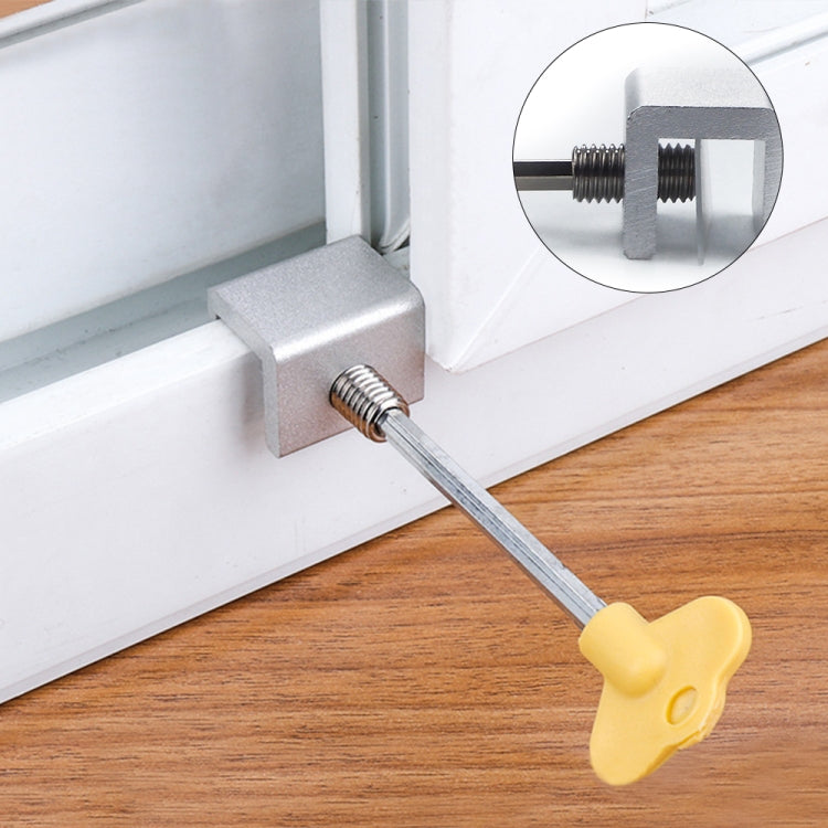 Child Safety Guard Anti-Theft Door Window Stopper, Single Hole, Double Hole