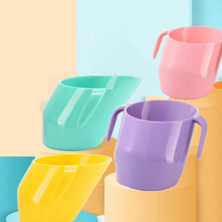Baby Drinking Mouthwash Learning Cup Oblique Mouth Child Drinking Training Cup
