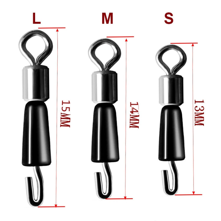 50 PCS Fishing Gear Accessories Quick Strand Clamp, 1.3 CM, 1.4 CM, 1.5 CM