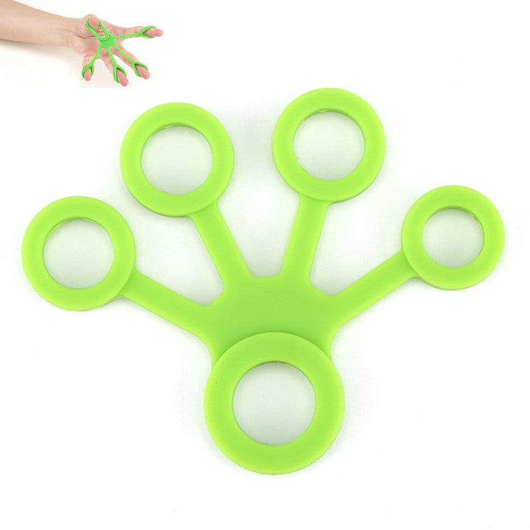 Silicone Finger Trainer Device Fan-shaped Pull Ring, Fan-shaped Light Green, Fan-shaped Grass Green, Fan-shaped Dark Green, Fan-shaped Light Gray, Fan-shaped Dark Gray, Fan-shaped Black