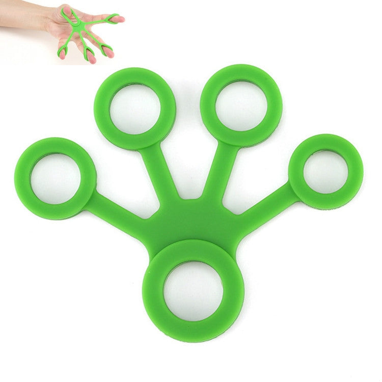 Silicone Finger Trainer Device Fan-shaped Pull Ring, Fan-shaped Light Green, Fan-shaped Grass Green, Fan-shaped Dark Green, Fan-shaped Light Gray, Fan-shaped Dark Gray, Fan-shaped Black