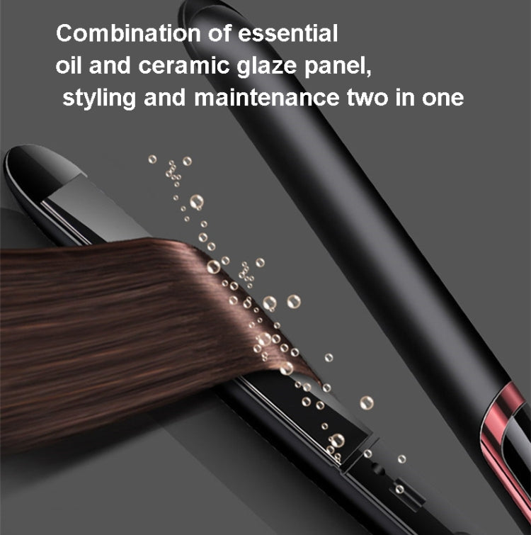 35W 2 In 1 Curling and Straightening Dual-use Electric Splin,Specification:, EU Plug, US Plug, UK Plug, AU Plug