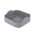 Air Fryer Silicone Grill Pan Accessories, Square 20.5 cm, Round 19 cm, Round 22 cm, Round 16 cm