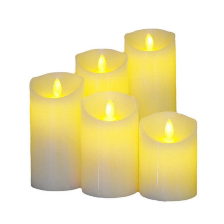 3 PCS LED Electronic Candle Light Birthday Wedding Home Decoration Props Candle Holder 220V, Size:, 220V 7.5 x 10CM, 220V 7.5 x 12.5CM, 220V 7.5 x 15CM, 220V 7.5 x 17.5CM, 220V 7.5 x 20CM