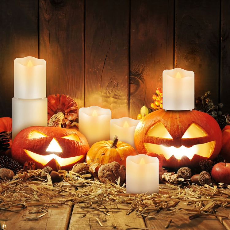 3 PCS LED Electronic Candle Light Birthday Wedding Home Decoration Props Candle Holder 220V, Size:, 220V 7.5 x 10CM, 220V 7.5 x 12.5CM, 220V 7.5 x 15CM, 220V 7.5 x 17.5CM, 220V 7.5 x 20CM