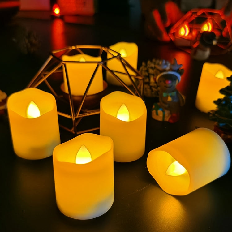 3 PCS LED Electronic Candle Light Birthday Wedding Home Decoration Props Candle Holder 220V, Size:, 220V 7.5 x 10CM, 220V 7.5 x 12.5CM, 220V 7.5 x 15CM, 220V 7.5 x 17.5CM, 220V 7.5 x 20CM
