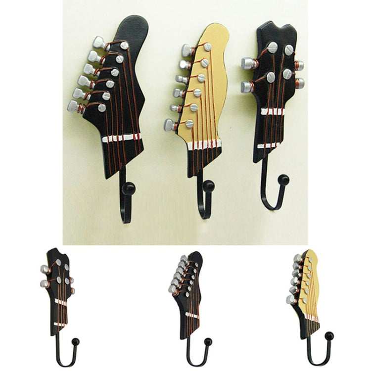 3 PCS Guitar Shape Home Decoration Hook, Guitar Shape Hook