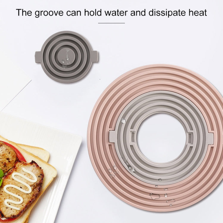 3 in 1 Round Silicone Heat Insulation Pad High Temperature Resistant Multifunctional Tableware Pad Combination Pot Pad Coaster, F1, F2, F3, F4, F5, F6, L1, L2, L3, L4, L5, L6