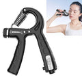 5-60kg Adjustable Mechanical Counting Gripper Finger Strength Training Device, 5-60kg Black, 5-60kg Green