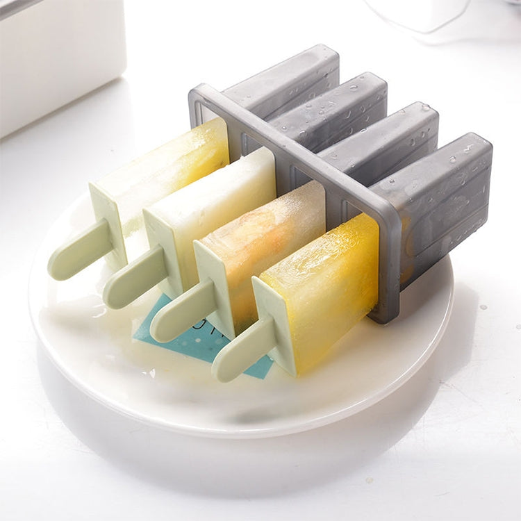 Home Made Popsicle Ice Cream Mold Set, White, Green, Blue