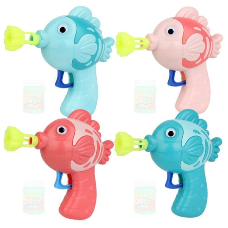 10 PCS Children Mini Fish Bubble Maker Machine Toy, Random Color Delivery, 10 PCS Bubble Maker Machine