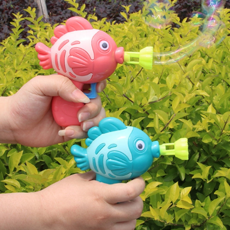 10 PCS Children Mini Fish Bubble Maker Machine Toy, Random Color Delivery, 10 PCS Bubble Maker Machine