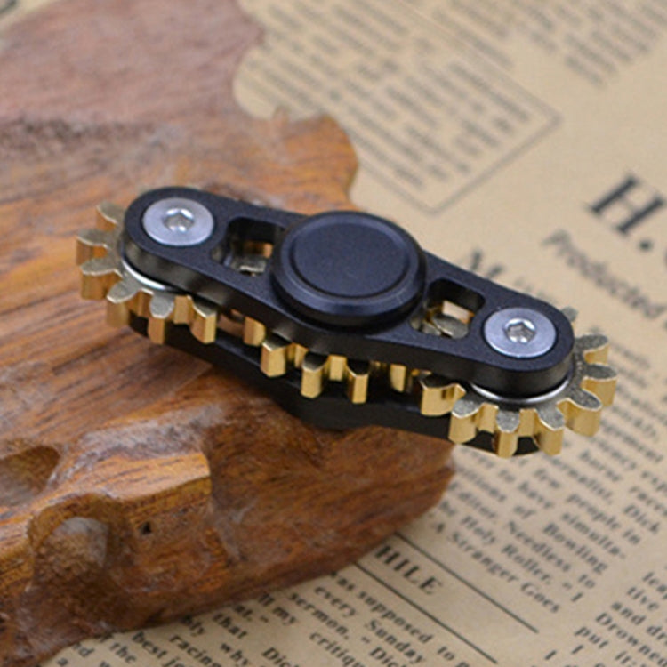 Three Gear Linkage Pure Copper Fidget Spinner Decompression Toy, Three Gear(Black), Three Gear(Silver), Three Gear Updated Version(Black), Three Gear Updated Version(Silver)