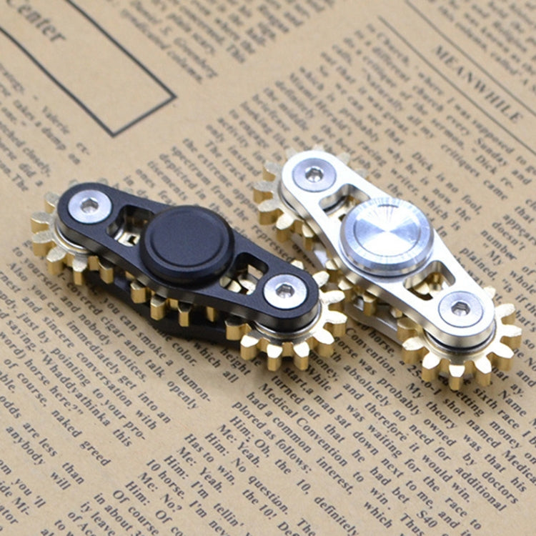 Three Gear Linkage Pure Copper Fidget Spinner Decompression Toy, Three Gear(Black), Three Gear(Silver), Three Gear Updated Version(Black), Three Gear Updated Version(Silver)