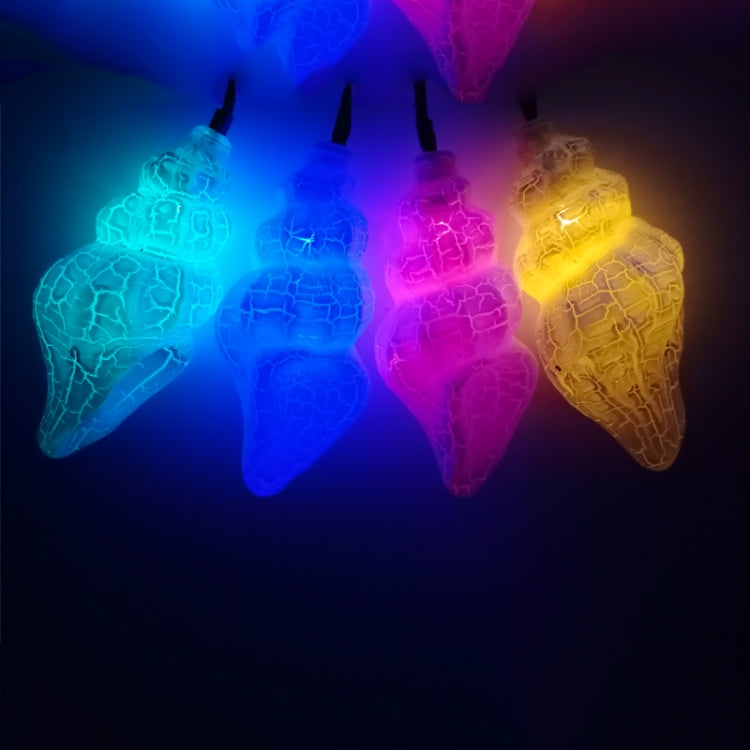 Small Conch Creative LED Light String Home Room Holiday Decoration, 1.5m 10 LEDs, 2m 20 LEDs, 3m 20 LEDs, 3m 20 LEDs USB Power