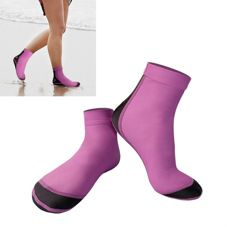 DIVE & SAIL 1.5mm Neoprene + Nylon Snorkeling Socks Diving Socks Anti-slip Anti-scratch Beach Socks, S (33-35), M  (36-38), L (39-42)