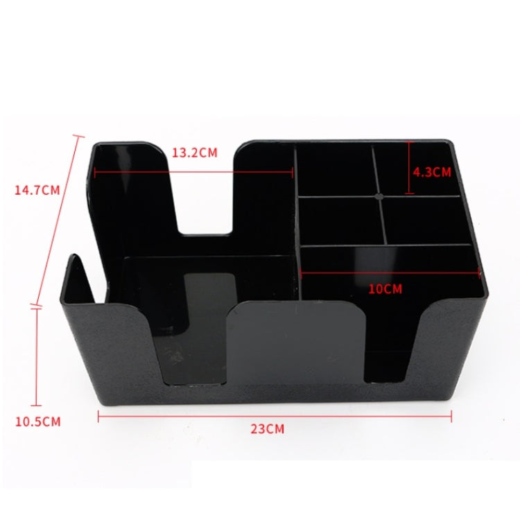 Coffee Shop Multifunctional Paper Towel Straw Storage Box, Straw Storage Box